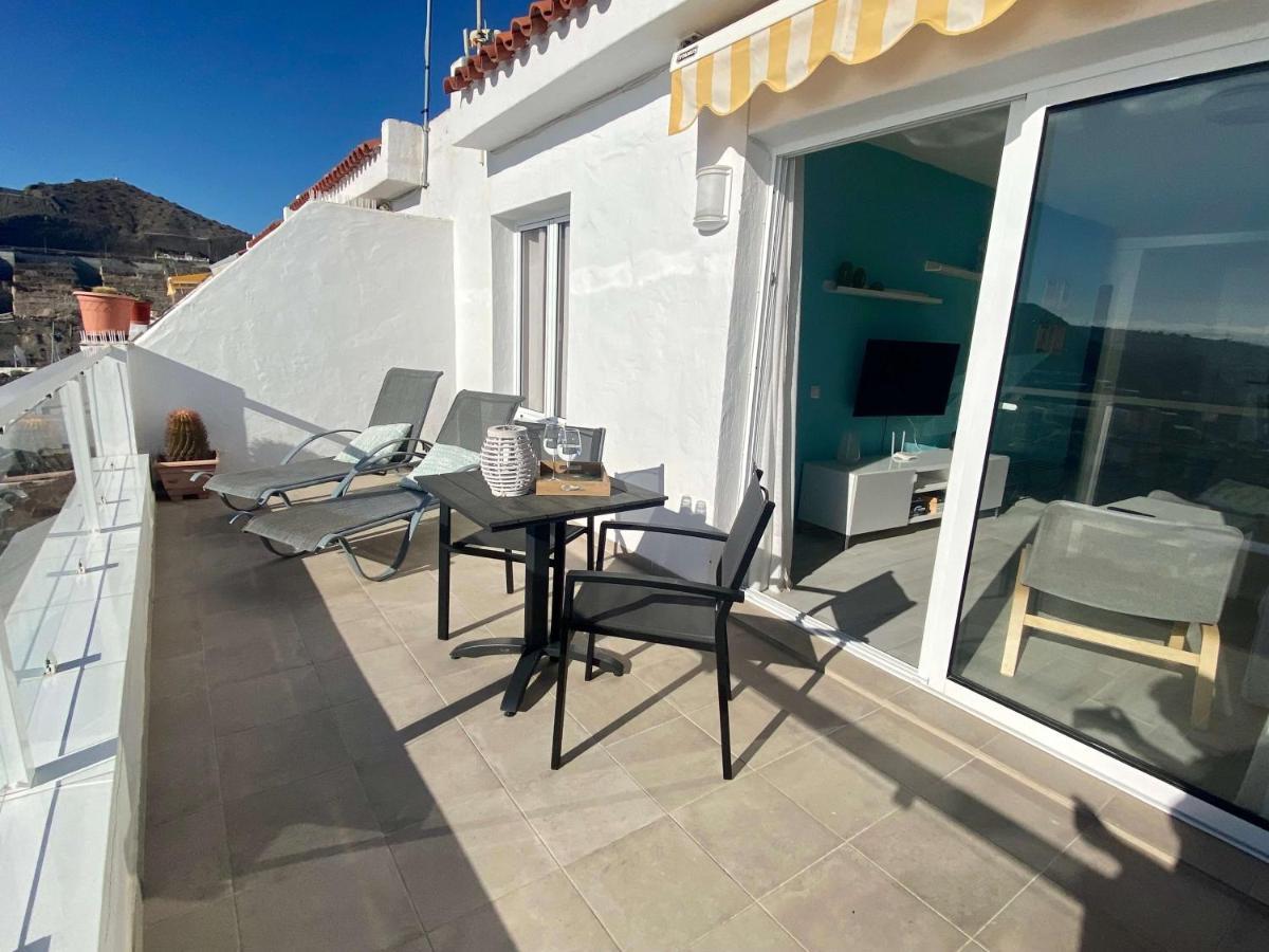 Casa Aita - Refurbished Apartment With Unparalleled Sea View Mogan Exterior photo